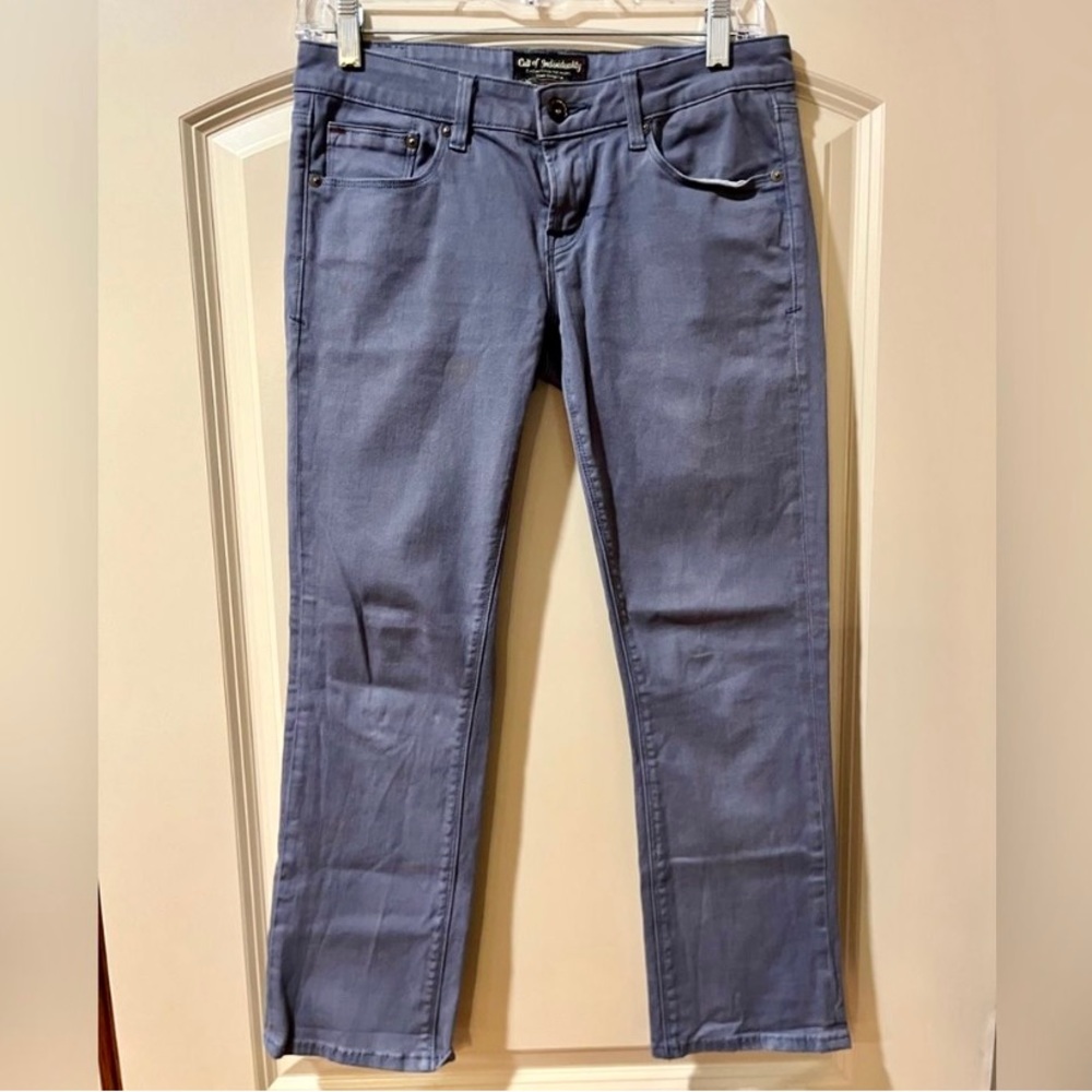 CULT OF INDIVIDUALITY Rogan Capri Denim Jeans Blue Women’s Size 26